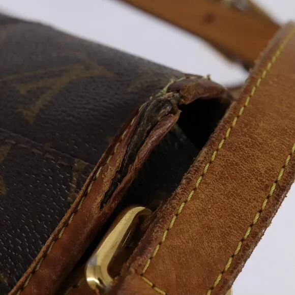 Authentic LOUIS VUITTON Monogram Menilmontant PM Shoulder Bag M40474 LV